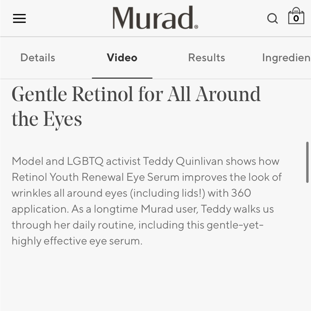 MURAD | Resurgence | Retinol Youth Renewal Eye Serum (Brand New!)💘 - Picture 11 of 15